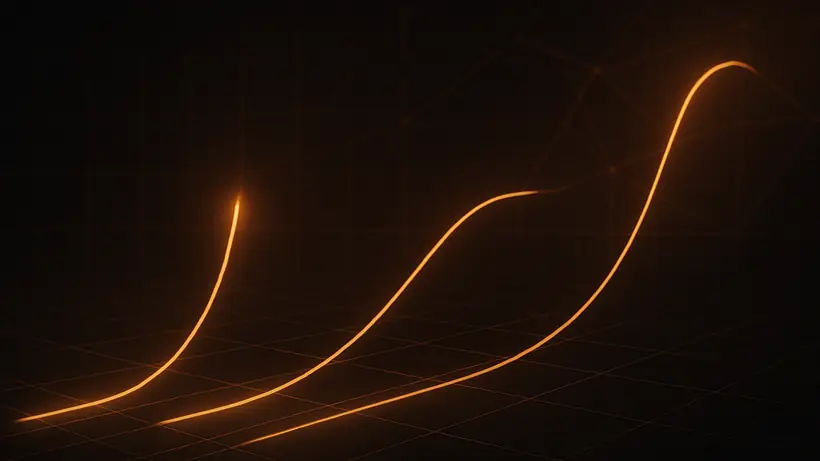 How the cost of chat-tier, purchased and custom-built AI diverges as task volume grows