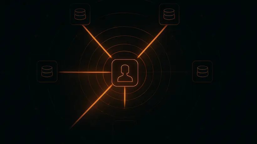 Scoped least-privilege access from selected data sources to an AI agent, with unnecessary paths blocked